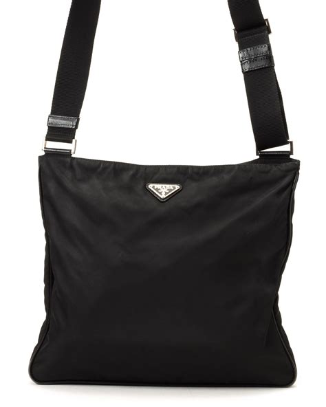 vintage black prada satchel|authentic prada crossbody.